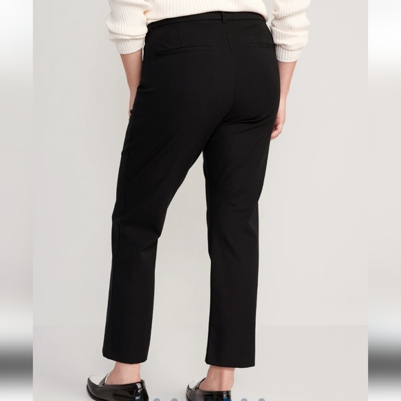 High-Waisted Pixie Straight Pants - Picture 2 of 3